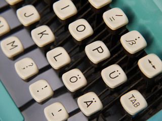 Alte Schreibmaschine