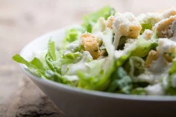 Foto op Plexiglas Ceasar salad © Kati Finell