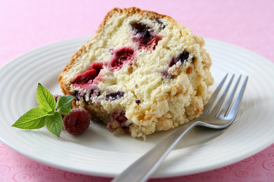 Raspberry Coffee Cake