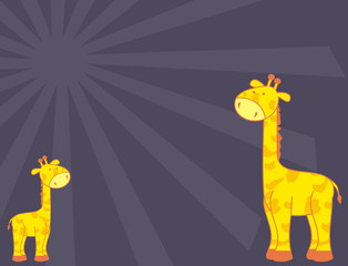 giraffe background2