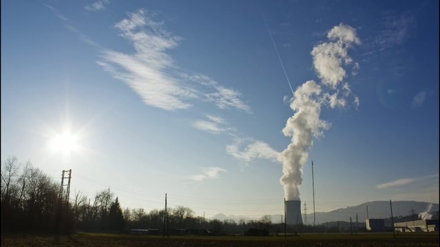 TIMELAPSE - AKW, NPP, Switzerland