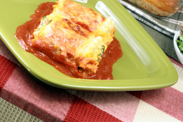 italian lasagna rolls