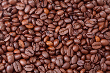 Fototapeta premium tekstura ziaren kawy