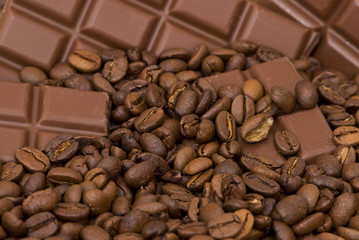 Schokolade und Kaffee