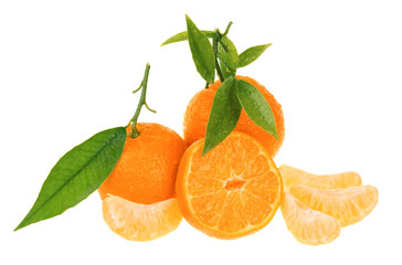 Fresh tangerines