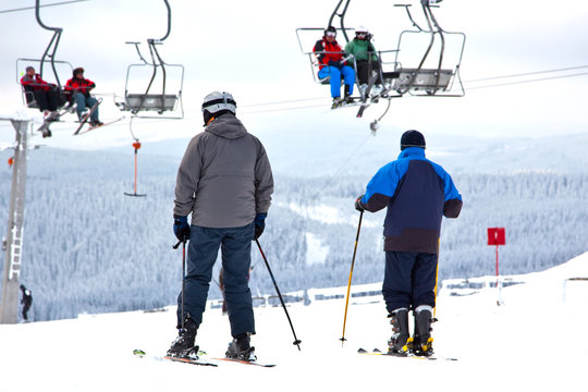 Ski fahren 4609