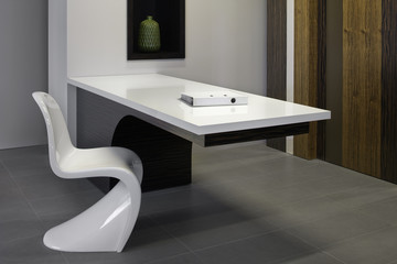 Beautiful and modern office interior design.