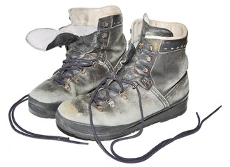 alter bergschuh