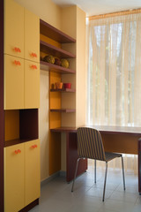 Beautiful and modern young room interior design.