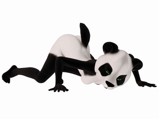 Cute Toon Figure - Panda Bear © Andreas Meyer
