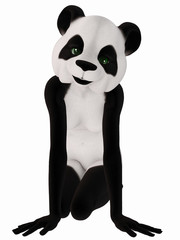 Cute Toon Figure - Panda Bear