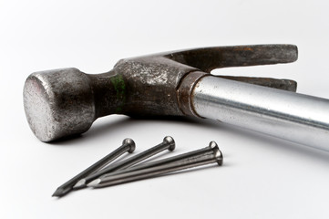 Hammer and nails