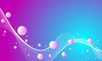 Abstract vector background with space for your text