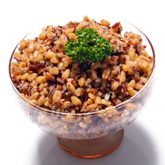 Mélange de céréales : blé,riz rouge,quinoa,riz sauvage
