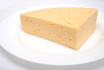 piece of yellow cheese