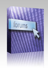 Forum button box package