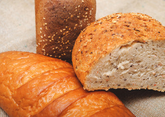 different kinds of bread