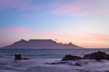 Table Mountain at dawn