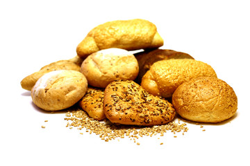Assortment of bread