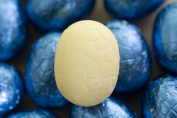 Chocolate easter egg