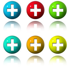 Button als positiver Aufzählungspunkt