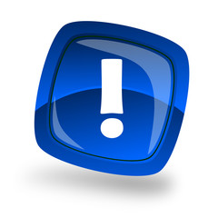 warning internet button