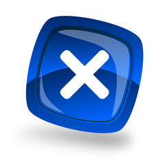 Obraz premium cancel internet icon