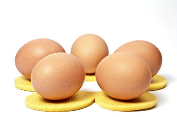 Braune Eier