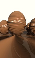 oeufs en chocolat