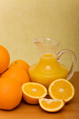 Oranges and orange juice