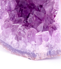 Fototapeta premium Detailed natural amethyst