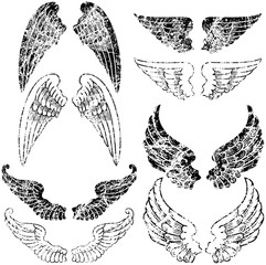 Grunge Angel Wings