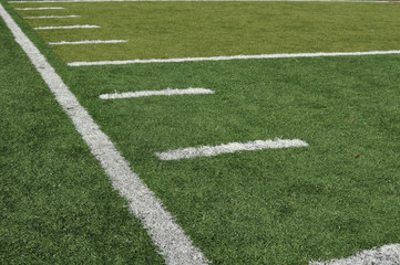 Side Line of a Football Field - 20587569