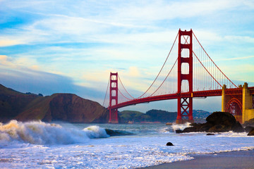 Golden Gate Bridge at Sunset