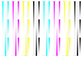 Obraz premium retini CMYK