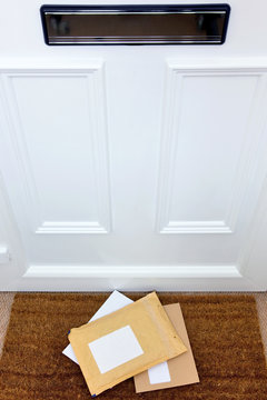 Letters on the doormat