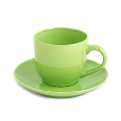 Green teacup