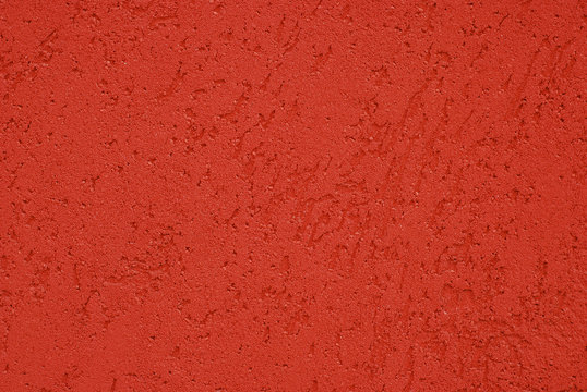 red wall background