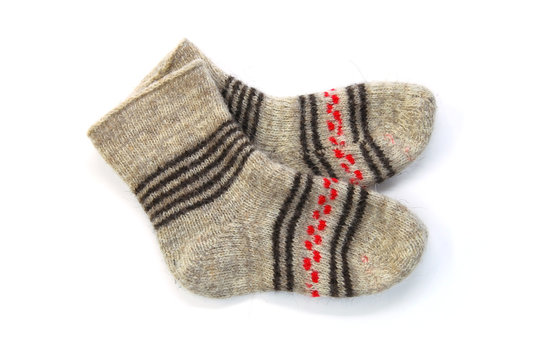 winter knitted woolen socks