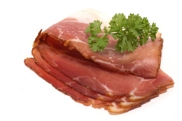 Roher Schweineschinken