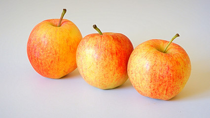 alignement de pommes