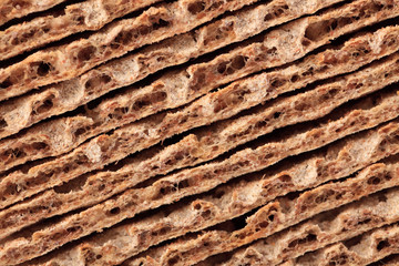 stack of crispbread