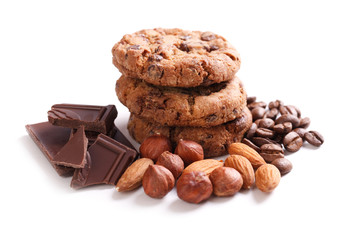 chocolate cookies with chocolate