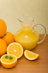 Oranges and orange juice