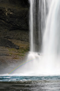 Rhyolite falls Rainbow