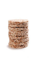 healthy puffed corn galettes