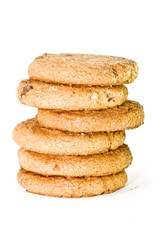 Cookie on isolated white Background