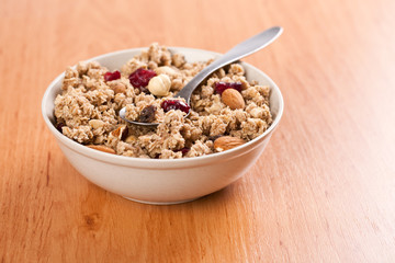 bowl of muesli