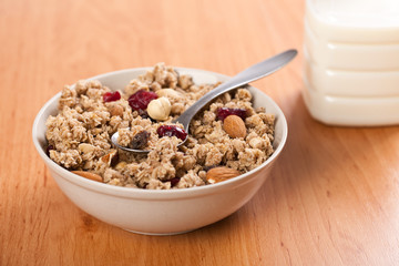 bowl of muesli