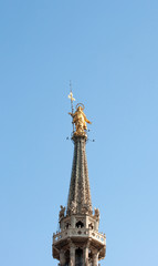 Fototapeta na wymiar Madonna del Duomo w Mediolanie